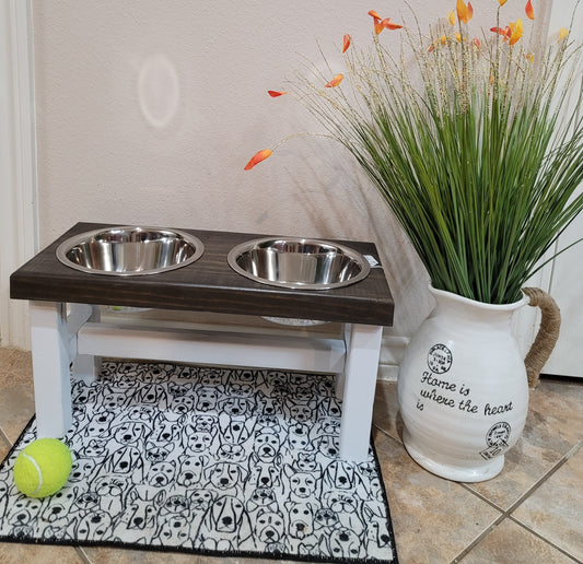 Elevated Feed/Water Stations - Dog & Cat